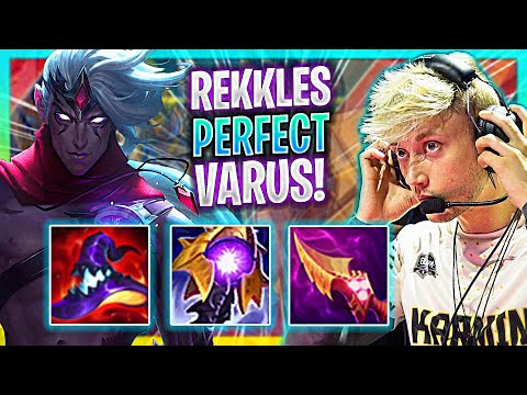 REKKLES PERFECT GAME WITH VARUS! | FNC Rekkles Plays Varus ADC vs Zeri! | Preseason 2023