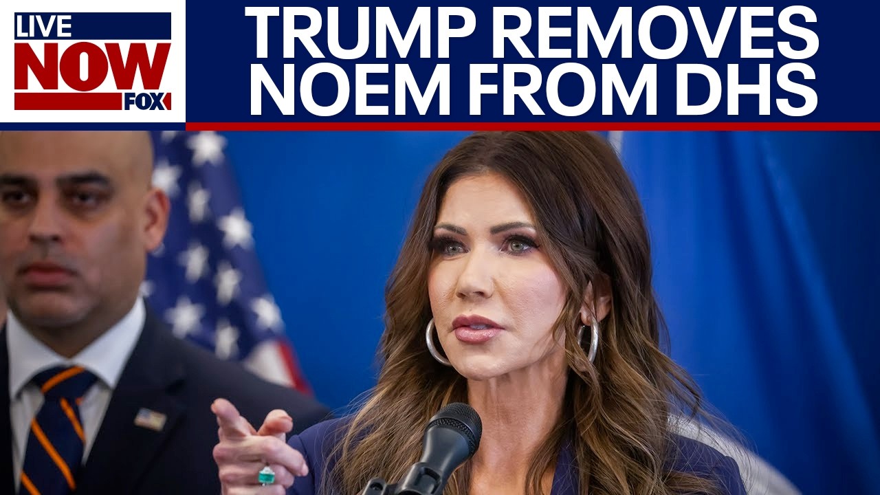 ANALYSIS: Kristi Noem out as DHS head, Mullin reportedly to replace her