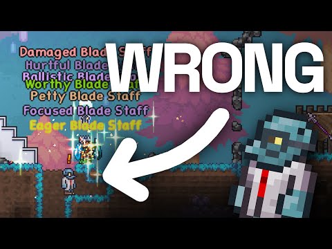 Terraria 1.4.5: When the Goblin Tinkerer is WRONG