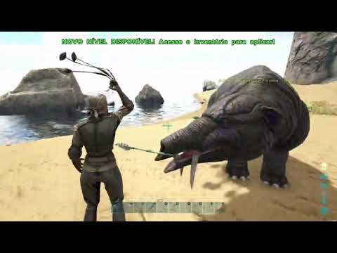 Ark Survival - the island - EP 7 - domando uma Phiomia