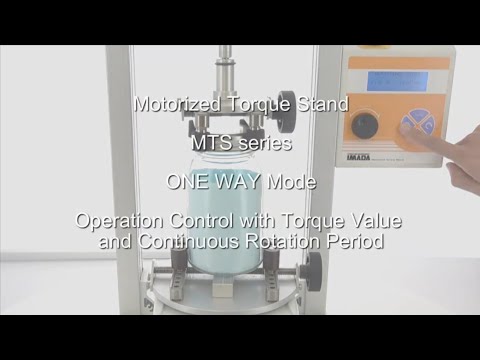 Users Guide MTS series  ONE WAY  Operation Control with Torque Value and Continuous Rotation Period
