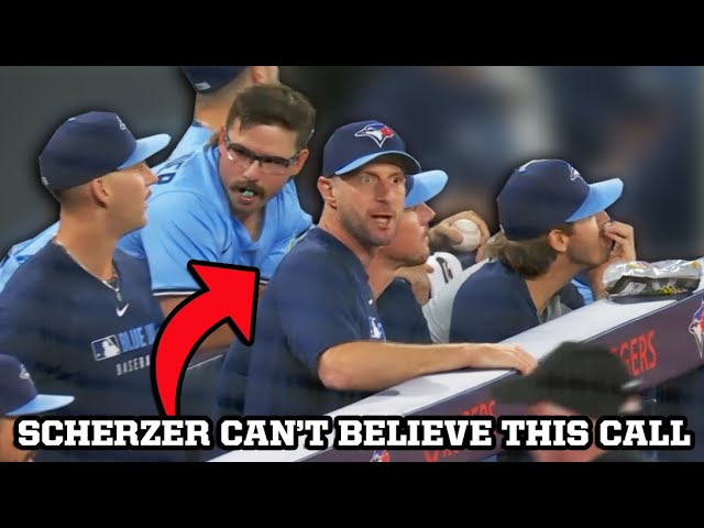 Max Scherzer freaks out after replay review doesn't go Toronto's way, a breakdown