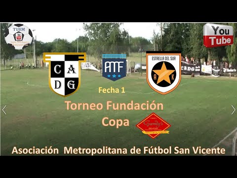 Defensores de Glew vs. CERYC Estrella del Sur - Fecha 1 - Zona 2 - Torneo Fundación - AMFSV