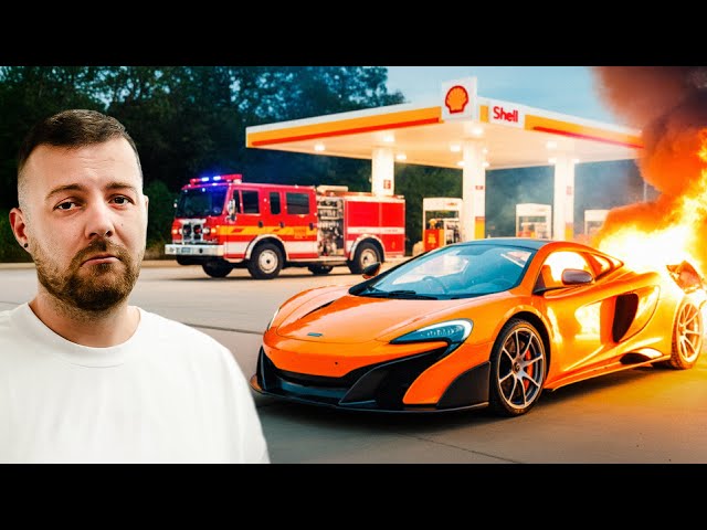 My Mclaren From Temu Set On Fire & I Attempted To Rebuild It In 7 Days