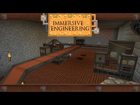Immersive Engineering Episode 20 Automatic Squeezer Setup