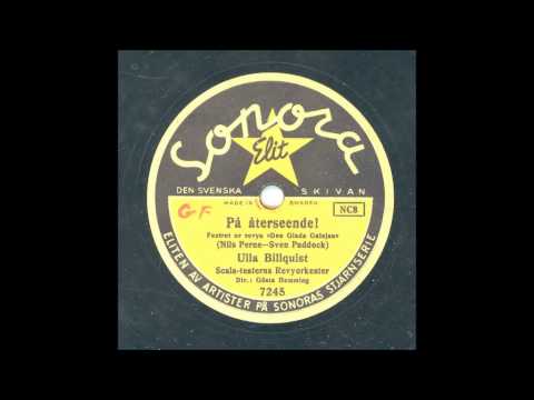 ULLA BILLQUIST - PÅ ÅTERSEENDE!