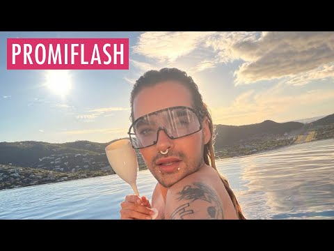 Im Pool: Bill Kaulitz teilt freizügigen Neujahrsgruß