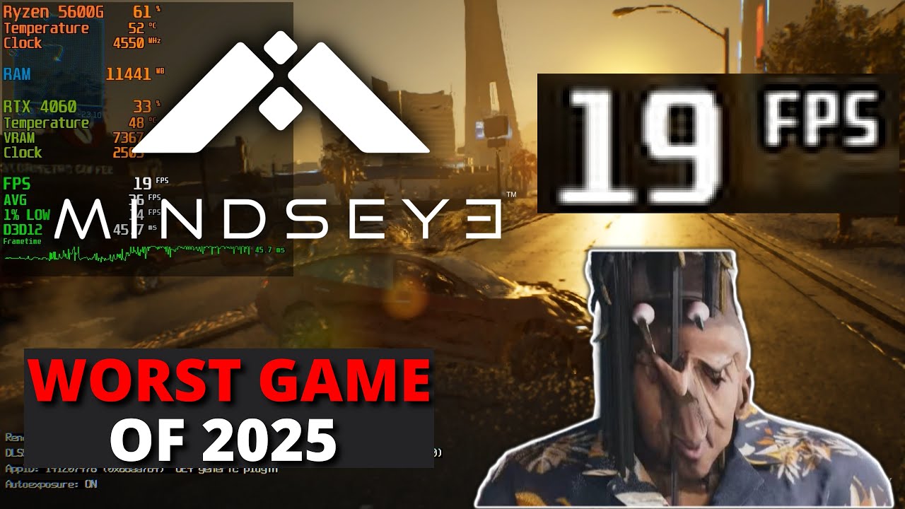 MindsEye on RTX 4060 + Ryzen 5600G - A COMPLETE DISASTER