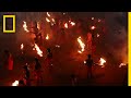 Watch a Hindu Fire-Throwing Festival | National Geographic