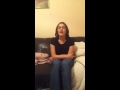 My friend singing This Day Aria (MLP:FiM) 