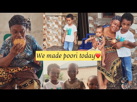 😳My Nigerian MIL ate poori today 🥰 Uzo’s birthday preparation has begun🎉🥳Spend Saturday with us