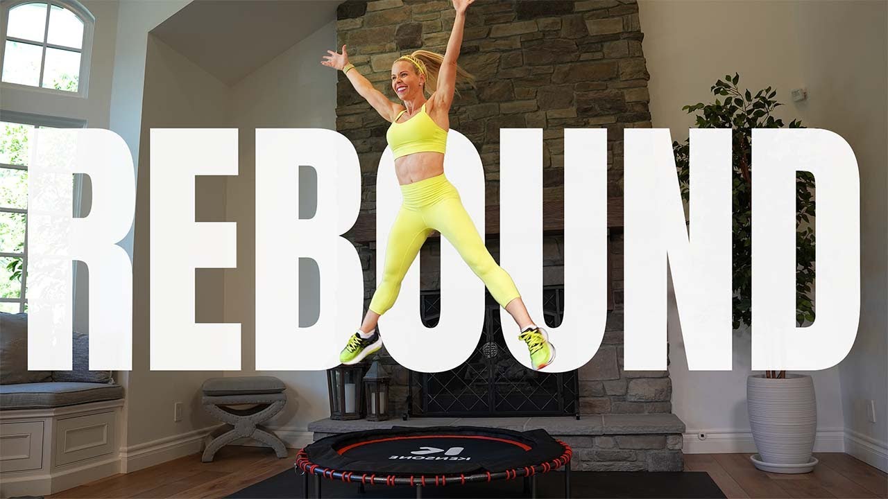 10 MIN CARDIO REBOUNDER WORKOUT | Mini Trampoline HIIT | Intermediate Level
