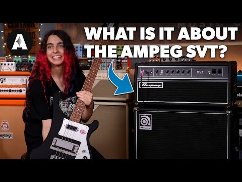 Ampeg SVT Classic 300 watt bass amp 2024'ish - Black image 7