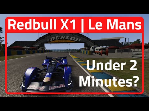 Le Mans in Under 2 Minutes Redbull X1 Onboard