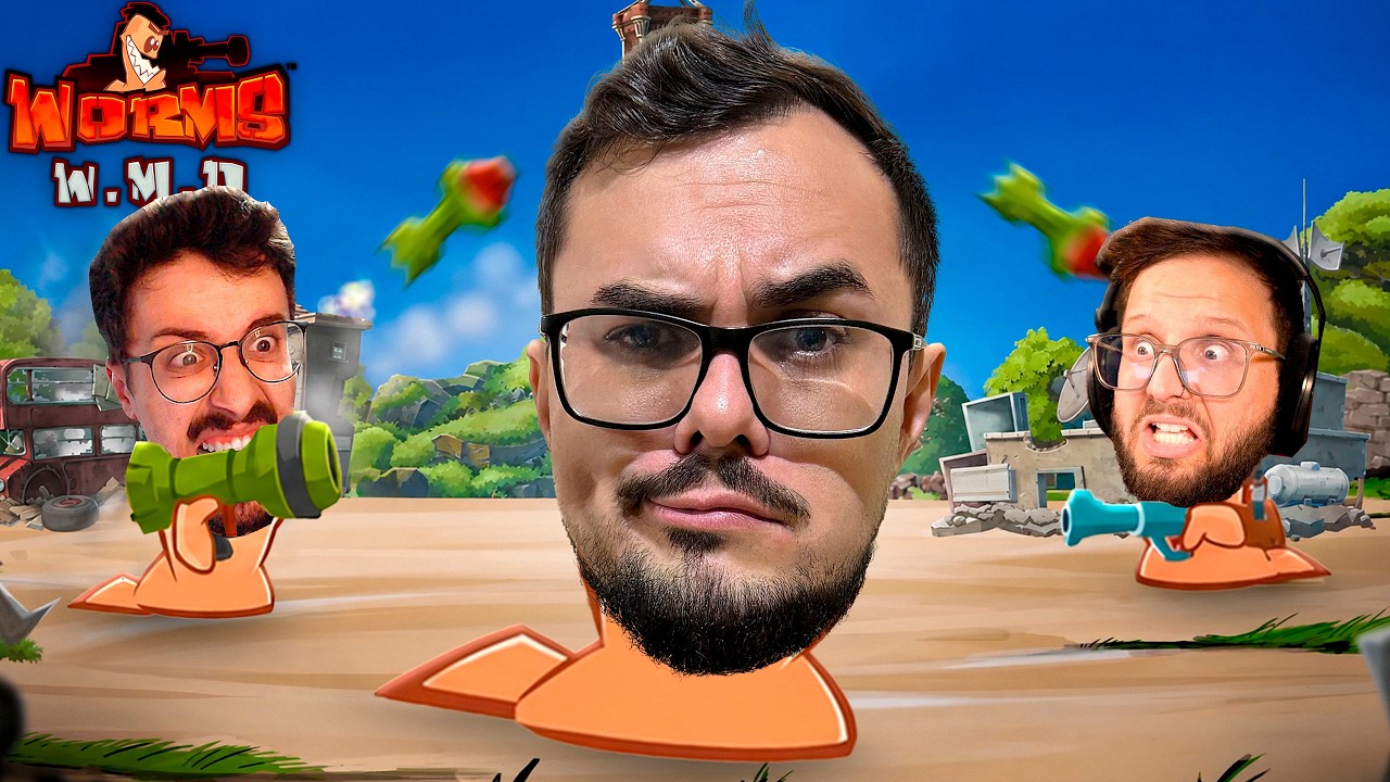 EU NUNCA VOU ENJOAR DE JOGAR WORMS COM OS AMIGOS
