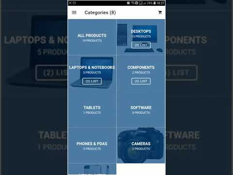 opencart mobile app builder opencart 3x supported version 1.1