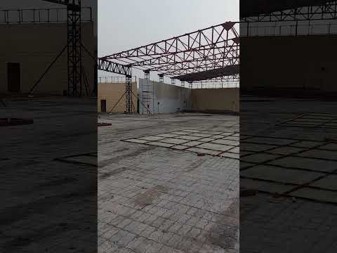 New fiber banquet hall is being built.