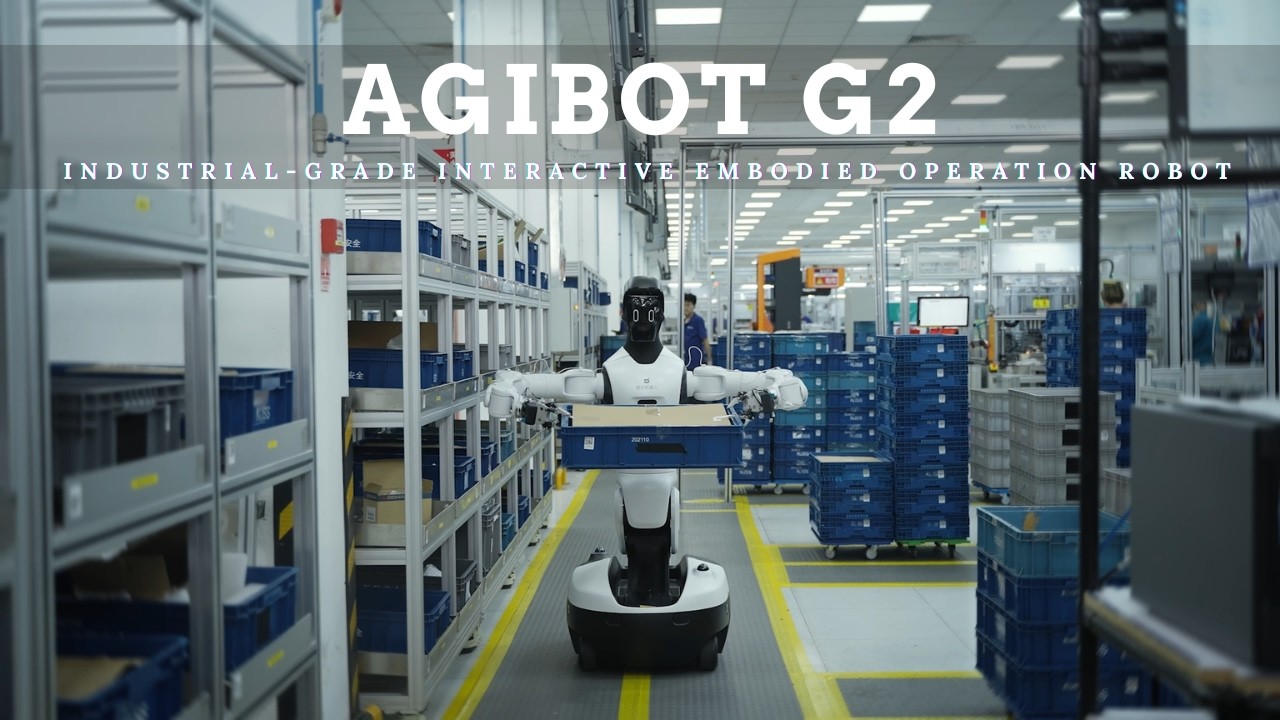 Unitree Go2 robot dog and Agibot G2 factory robot announced