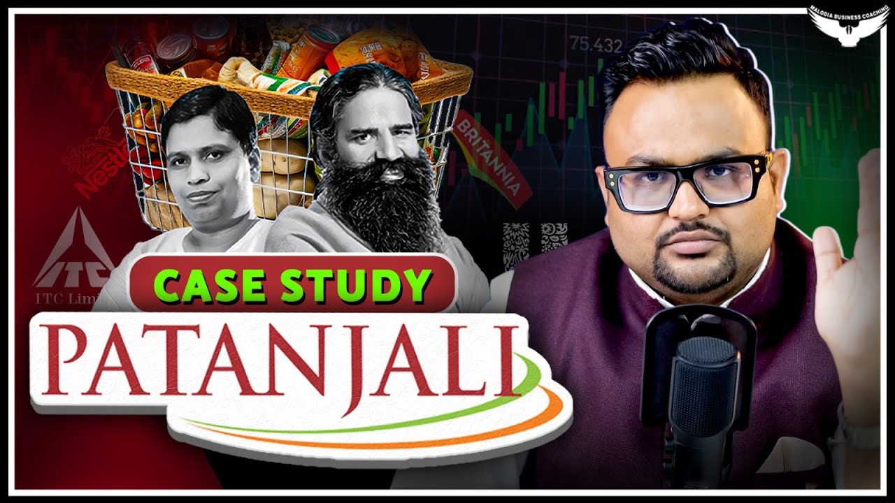 Patanjali vs FMCG Companies: क्या Patanjali Market Leader बन पाएगा? | Case Study | CA Rahul Malodia
