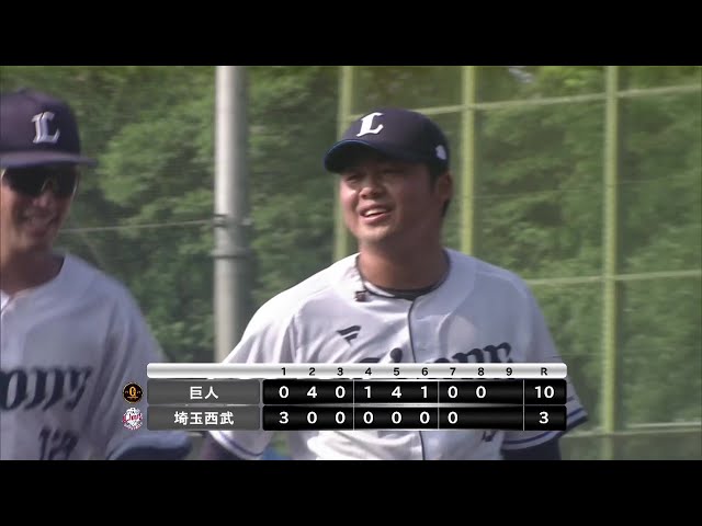 【ファーム】ライオンズ・豆田泰志 2イニングを1安打無失点に抑える好リリーフ!! 2025年7月9日 埼玉西武ライオンズ 対 読売ジャイアンツ