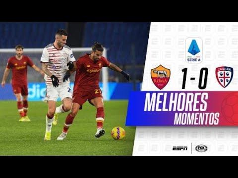 SÉRGIO OLIVEIRA ESTREIA COM GOL, E ROMA VENCE O CAGLIARI NO ITALIANO | Melhores Momentos