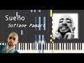 Sueño - Sofiane Pamart (Synthesia tutorial | Official piano sheet + MIDI)
