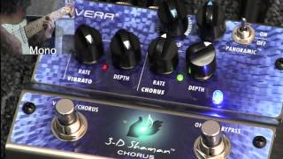 Video thumbnail for Rivera 3D Shaman Chorus Pedal Demo - Sweetwater Sound by Sweetwater