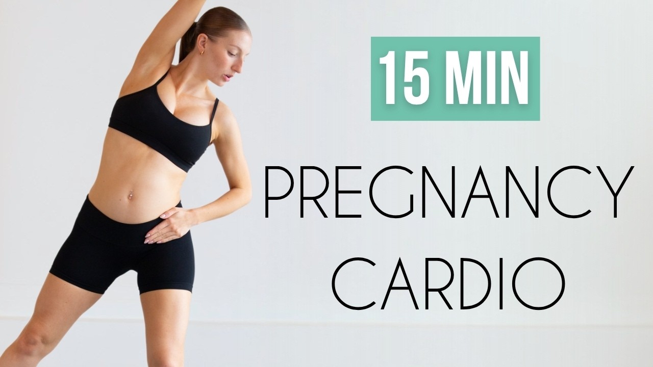 15 Min Pregnancy Friendly Cardio Workout | No Equipment, No Repeats