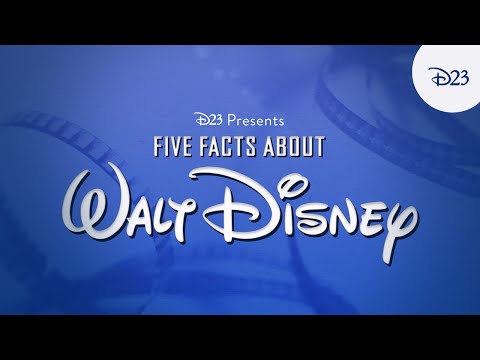 5 Facts About Walt Disney - Creator of Everything Disney