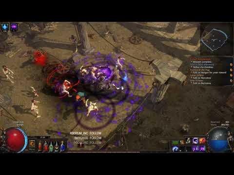 Path of Exile Expedition league leveling ED Trickster [Part 3]