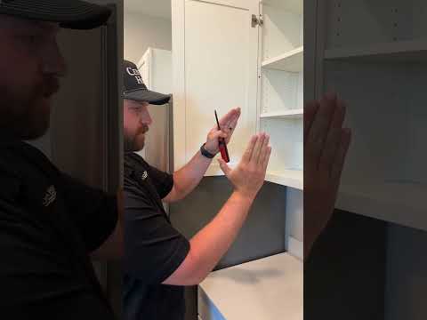 Adjusting cabinet doors video thumbnail