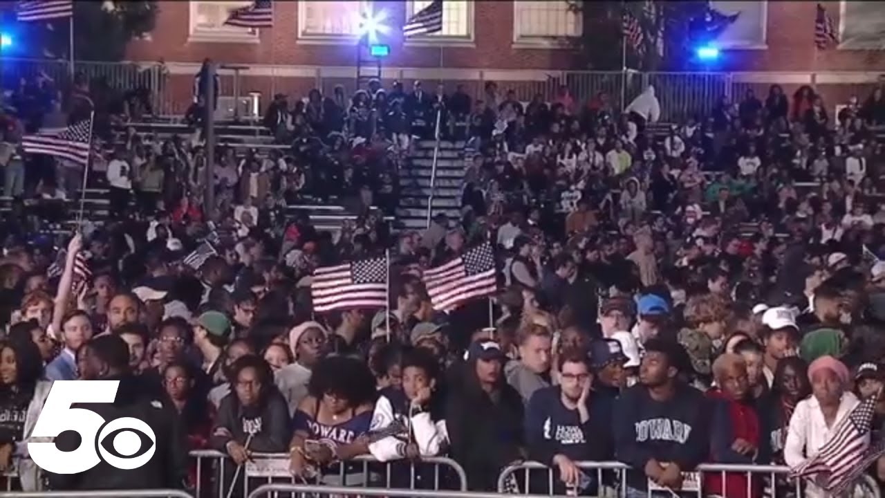 Kamala Harris supporters dismissed early at watch party