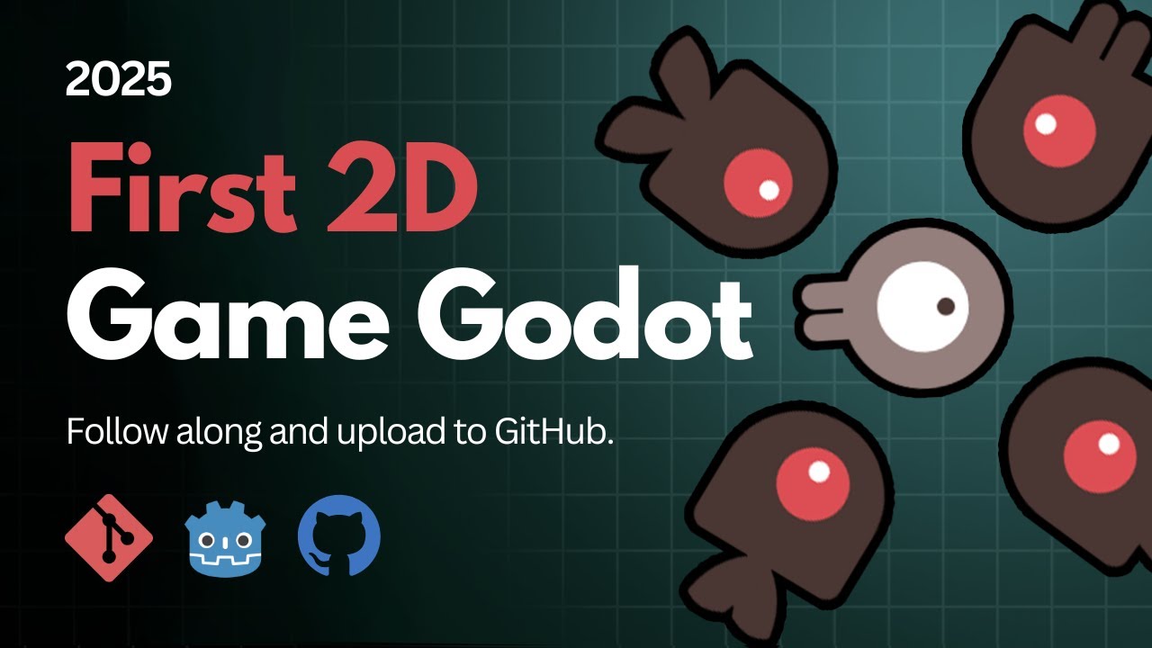 Build Your First 2D Game in Godot – Step-by-Step Beginner Guide + GitHub Source Upload
