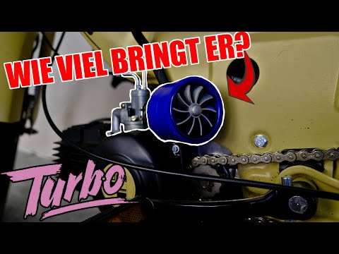 FAKE-TURBO oder RICHTIG LEISTUNG? [Puch Maxi tuning Mofa Test]