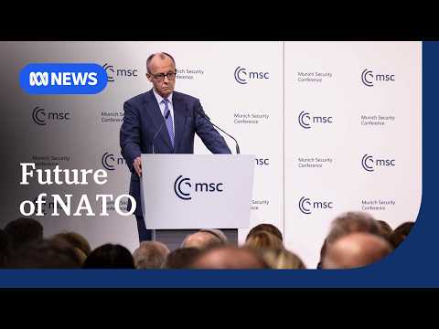 German chancellor slams NATO's over-reliance on US | ABC NEWS
