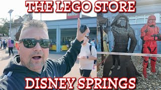 Touring Disney Springs Lego Store! They Have Everything!