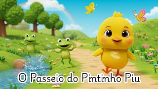 🎶 Cante e Dance 👉 Música Infantil Divertida 🐥  O Passeio do Pintinho Piu  🎶