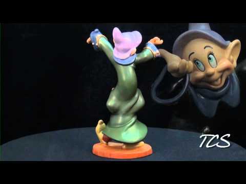 Snow White Dopey And Sneezy Dancing Partners by WDCC Disney Snow White Dopey And Sneezy Dancing Partners by WDCC Disney