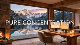 Deep Work Soundscape – Stay Focused for Hours with Cozy Office Vibes - Deep Focus Sphere YouTube video thumbnail