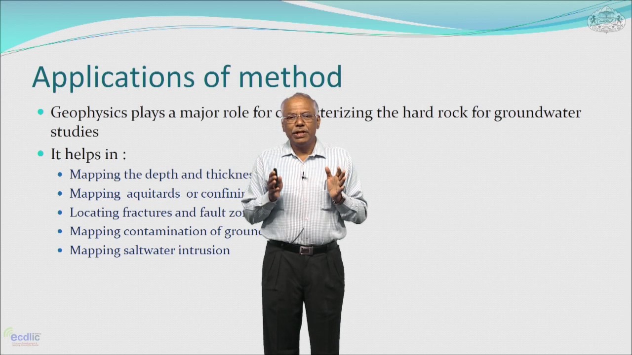 Geophyscial Methods of Groundwater Exploration.