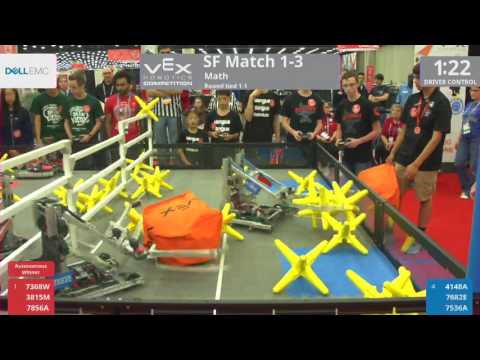 2017 VRC Math SF1-3 - 7368W 3815M 7856A vs 4148A 7682E 7536A - 8 to 38