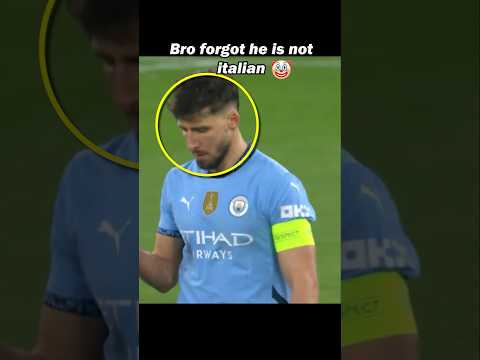 He is Definitely No Italian Defender☠️