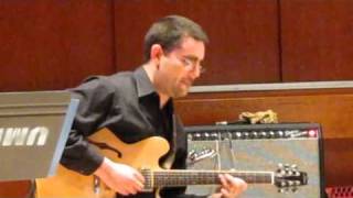 Jazz guitarist Michael Kramer 