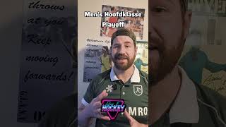 A quick recap on the Hoofdklasse Men's play off finals