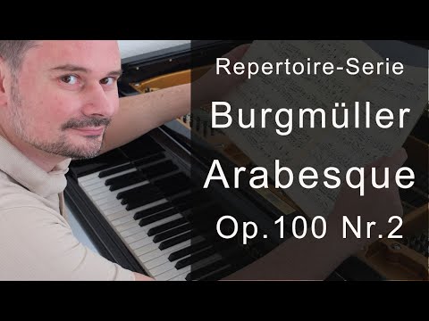 Burgmüller, Arabesque; Repertoire-Reihe von Torsten Eil