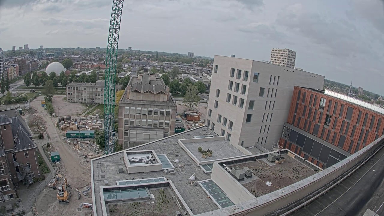 Webcam | Volg de nieuwbouw Onderwijscentrum