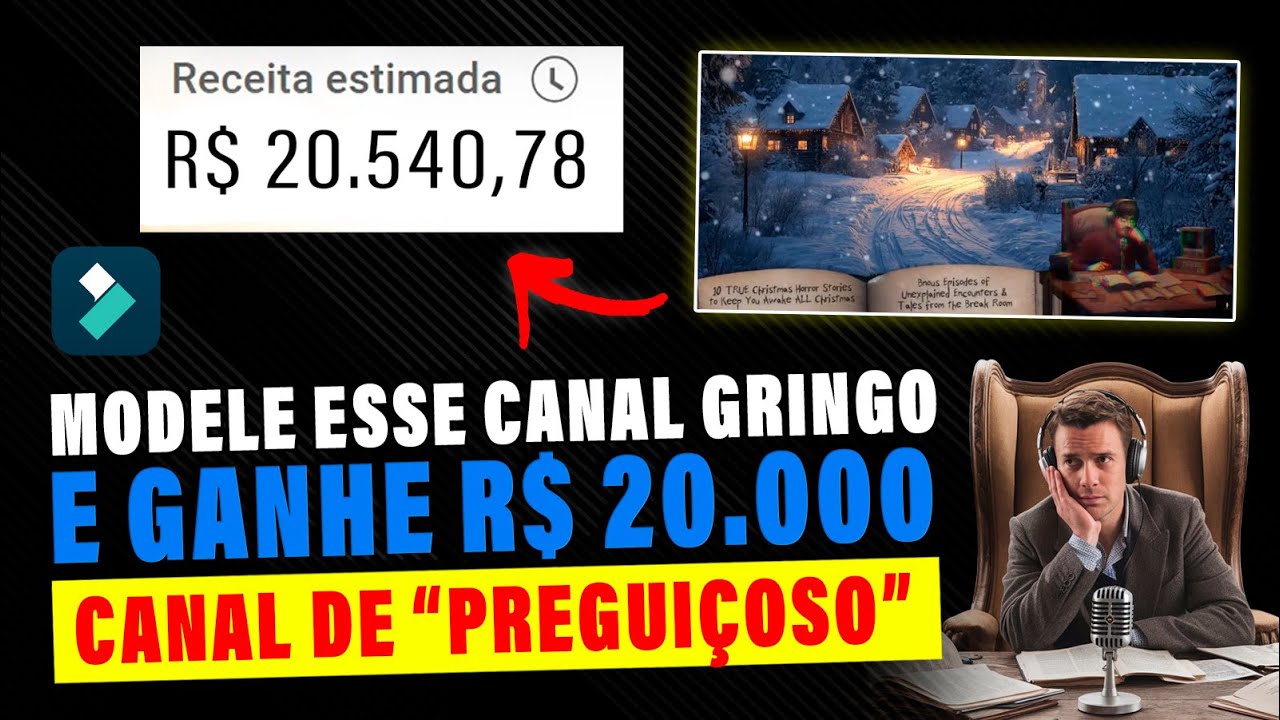 R$ 20.000 por mês - MONETIZE SEU CANAL DARK AGORA NO YOUTUBE - SUPER FÁCIL DE FAZER