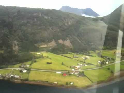 Sykkylven from the air
