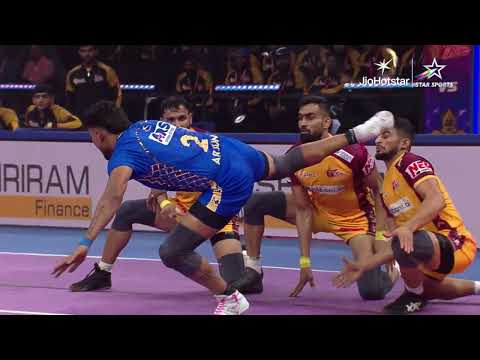 PKL Highlights: Telugu Titans vs Tamil Thalaivas | Pro Kabaddi League Season 12 | Hindi