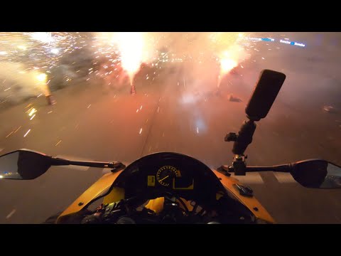 Riskante Ausfahrt an Silvester 23/24 | Berlin Neukölln brennt!